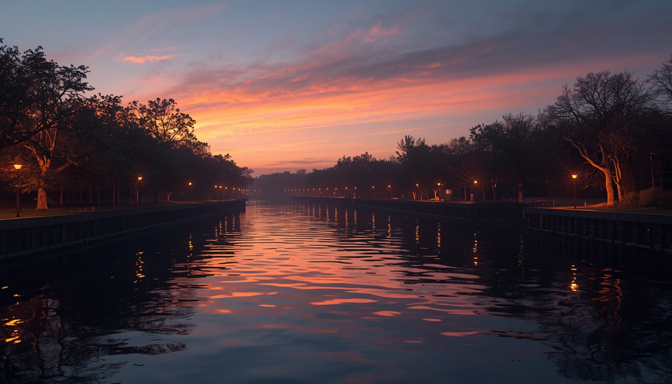 Evening calm environment for winding down
